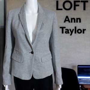 Ann Taylor LOft One Button Blazer